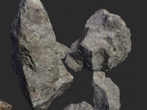 stones pack 3D Model