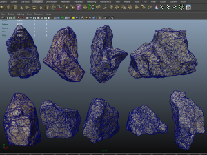 stones pack 3D Модель