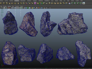 stones pack 3D Model