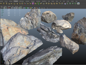 dark stones pack 3D मॉडल