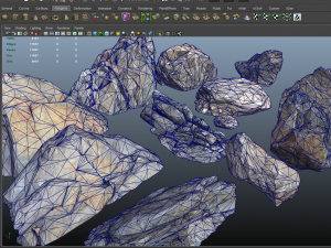 dark stones pack 3D मॉडल