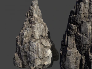 rock stone lowpoly 3D Model