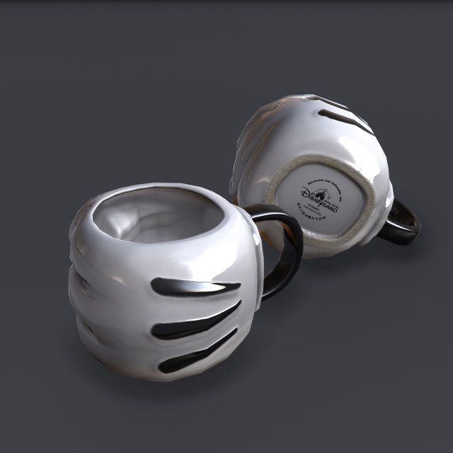 disneylandcup 3D Model .c4d .max .obj .3ds .fbx .stl .blend 