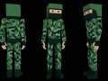 Cube Soldier For Free 3D Model