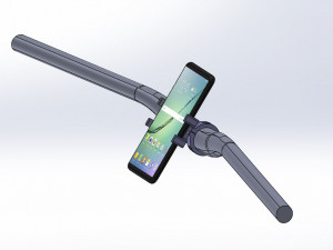 mountain bike smartphone holder 3D Print Model