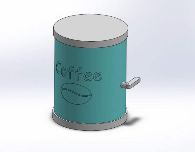 coffe dispencer for moka pot 3D Print Model .c4d .max .obj .3ds .fbx .stl .blend 