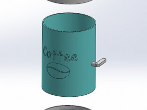 coffe dispencer for moka pot 3D Print Model