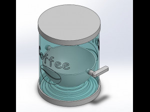 coffe dispencer for moka pot 3D Print Model