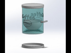 coffe dispencer for moka pot 3D Print Model
