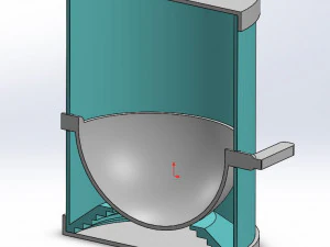 dispensador de caf&eacute; para cafeteira moka Modelo de Impressão 3D