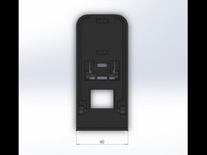 smartphone support Modello di stampa 3D
