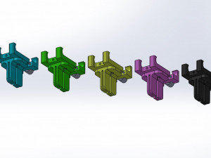 car smartphone support Modello di stampa 3D