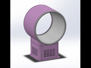 bladeless desktop fan 3D Print Model