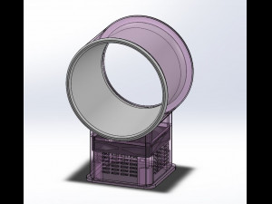 bladeless desktop fan Modelo de Impressão 3D