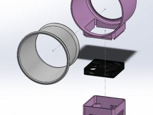 bladeless desktop fan Modelo de Impressão 3D
