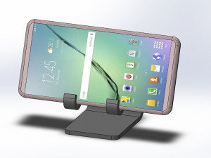 elephant simple smartphone holder 3D Print Model