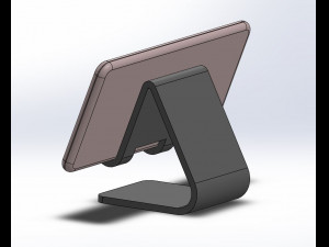 elephant simple smartphone holder 3Dプリントモデル
