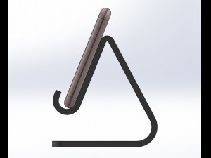 elephant simple smartphone holder 3Dプリントモデル