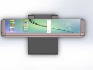 elephant simple smartphone holder 3Dプリントモデル