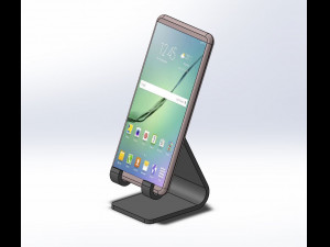 elephant simple smartphone holder 3Dプリントモデル