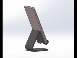 elephant simple smartphone holder 3Dプリントモデル