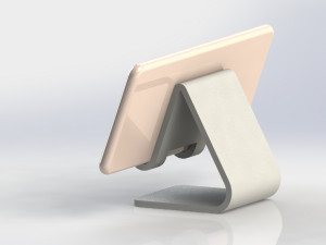 elephant simple smartphone holder 3Dプリントモデル