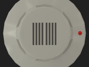 smoke detector 3D Model
