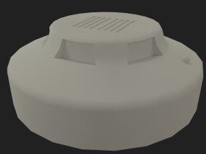 smoke detector 3D Model