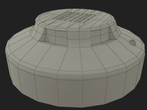 smoke detector 3D Model