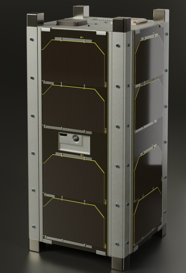 cubesat 3D Модель .c4d .max .obj .3ds .fbx .stl .blend 