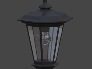 lamppost 3Dモデル