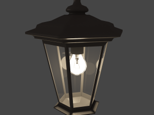 lamppost 3Dモデル