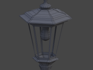 lamppost 3Dモデル