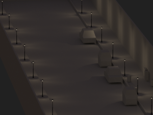 lamppost 3Dモデル