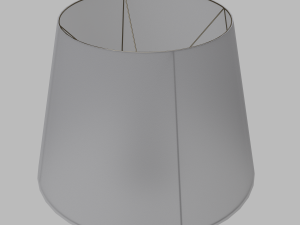 bronze floor lamp 3D मॉडल