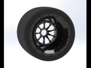 racing wheels 3D Model