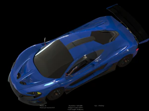 mclearen p1 gtr 3D Model