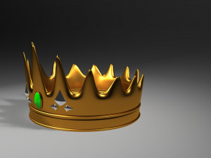 golden crown 3D 模型