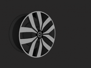 mercedes-benz lass wheel 3D Модель