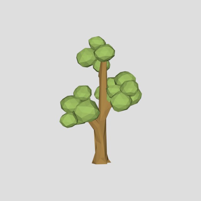 low poly elm tree for free 3D मॉडल .c4d .max .obj .3ds .fbx .stl .blend 