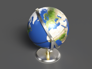 Earth Globe 3D 모델