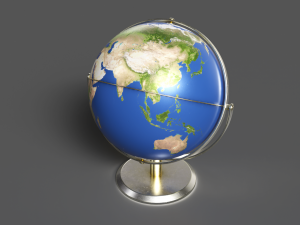 Earth Globe 3D 모델