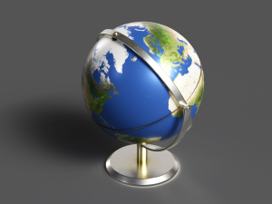 Earth Globe 3D 모델