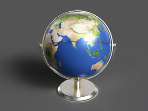 Earth Globe 3D 모델
