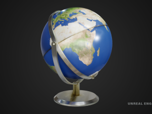 Earth Globe 3D 모델