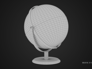 Earth Globe 3D 모델
