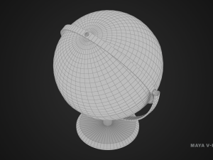 Earth Globe 3D 모델