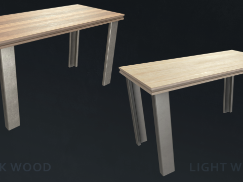 Teen Bedroom Furnitures 3D Model