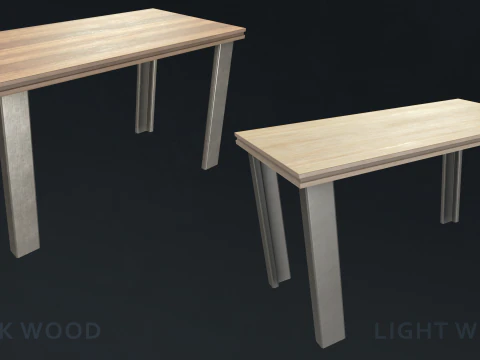 Teen Bedroom Furnitures 3D Model
