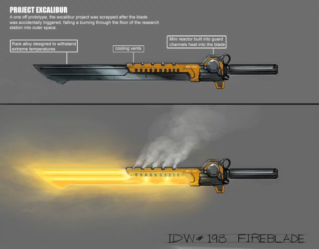 bruning sword 3D Model .c4d .max .obj .3ds .fbx .stl .blend 